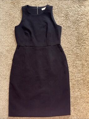 Classic Black Sleeveless Cocktail Dress